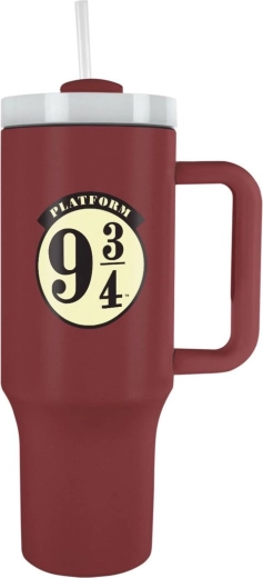 Harry Potter kubek podróżny ze słomką Peron 9 i 3/4, 1150 ml