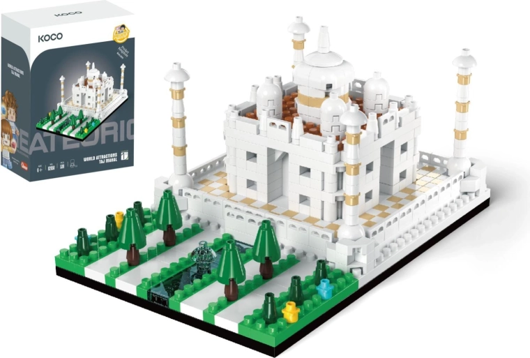 Zestaw konstrukcyjny KOCO mini Taj Mahal, 539 elementów i 2 figurki