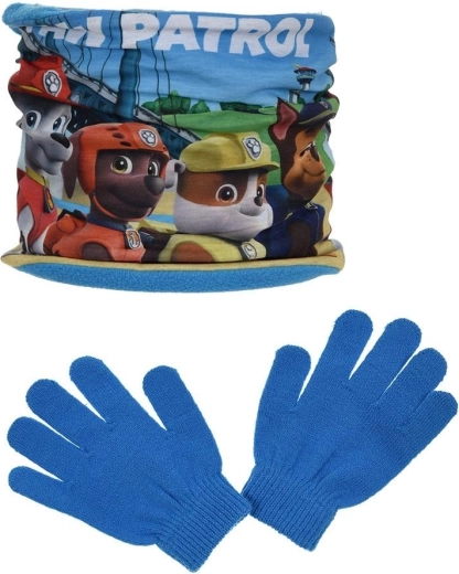 Komin i rękawiczki Psi Patrol