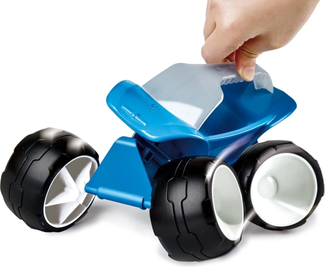 Niebieski buggy do piasku