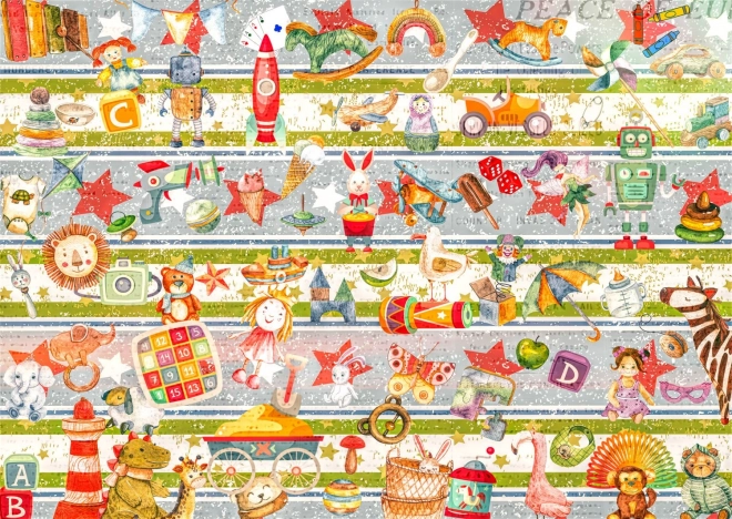 Enjoy puzzle sklep z zabawkami 1000 elementów