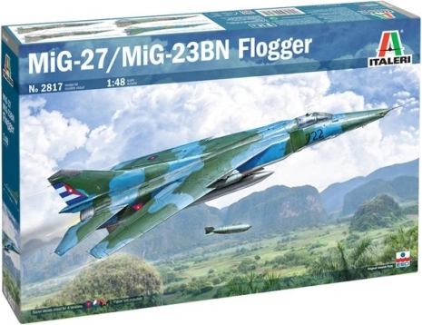 Plastikowy model MiG-27/MiG-23BN Flogger 1/48