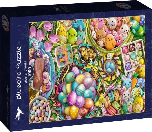Puzzle Bluebird Wielkanocne przysmaki 1000 elementów
