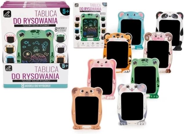 Tablica LCD do pisania z rysikiem - 1 sztuka