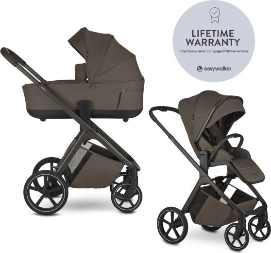 Easywalker Zoey wózek 2w1 chestnut brown