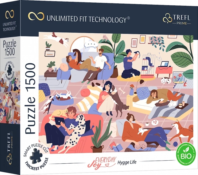 Puzzle TREFL UFT Everyday Joy – sielankowe życie, 1500 elementów