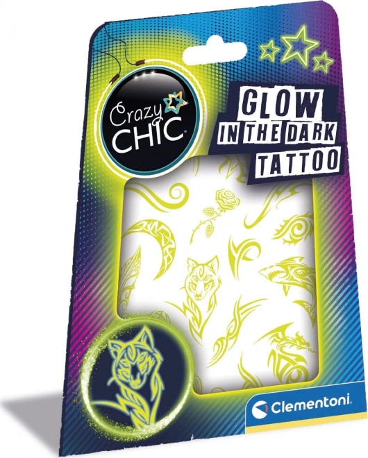 Tatuaże Świecące w Ciemności Crazy Chic