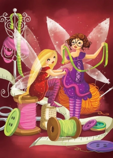 Bluebird puzzle Szyjące wróżki 300 elementów