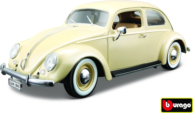 BBU Volkswagen Käfer-Beetle 1955 beżowy model samochodu 1:18