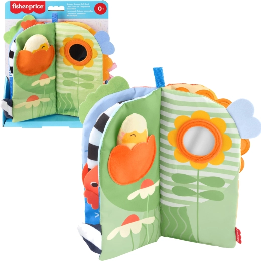 Fisher-Price miękka książeczka sensoryczna Pory roku