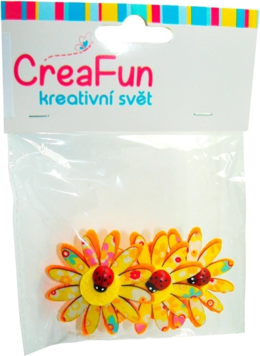 Kwiaty z biedronkami, zestaw 3 szt.