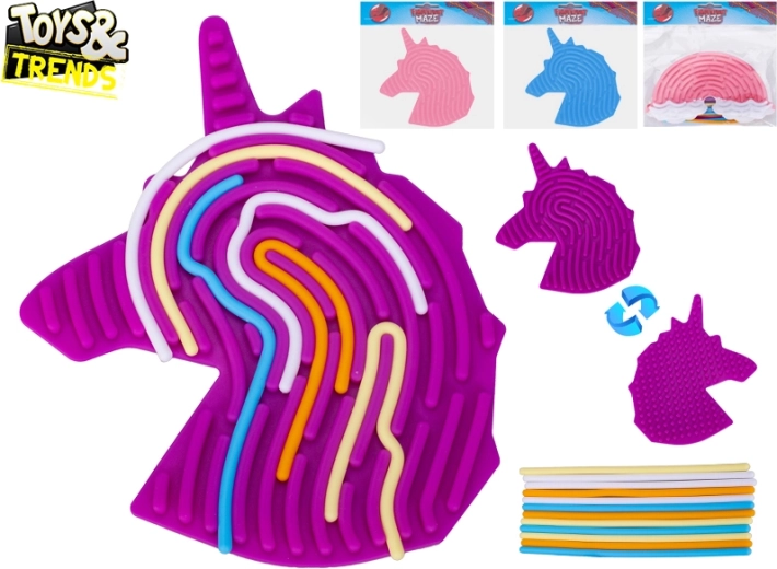 Labirynt Fingerprint Maze dla dzieci 18,5 cm – plastikowa zabawka do ręki