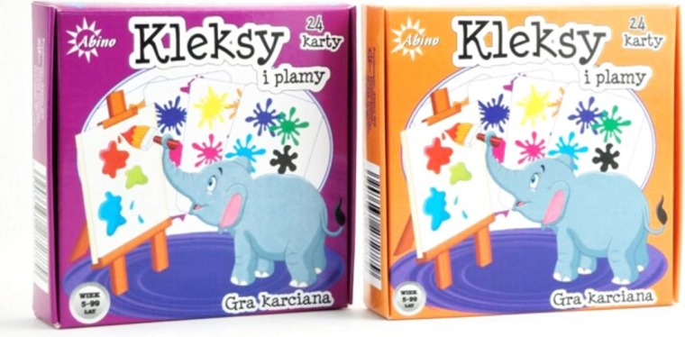 Karty Kleksy i plamy – obserwacyjna gra rodzinna