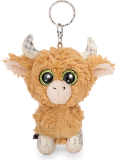 Glubschis pluszowy brelok do kluczy szkocki bydło rasy Highland (Highland cattle) Shug 9 cm - 1 szt.