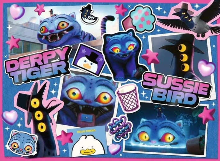 Puzzle Ravensburger K-pop: Łowczynie demonów XXL 300 elementów