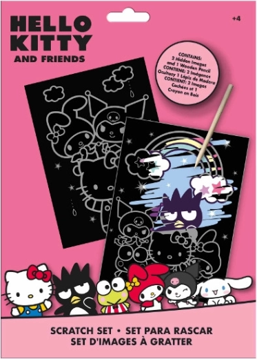 Zestaw do wydrapywania Hello Kitty