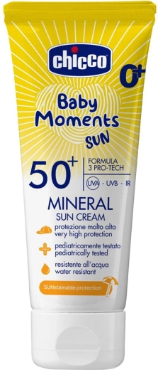 Chicco mineralny krem do opalania dla dzieci SPF 50+ 75 ml