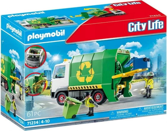 Playmobil City Action wóz recyklingowy