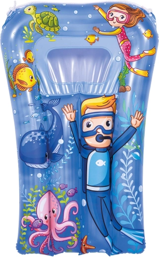 Nadmuchiwane dziecięce leżaczki z okienkiem 67 × 43 cm, mix kolorów