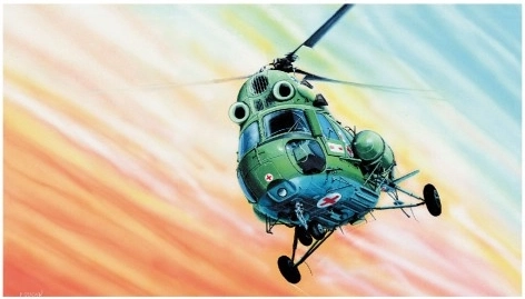 Model śmigłowca MIL MI-2 Kliklak