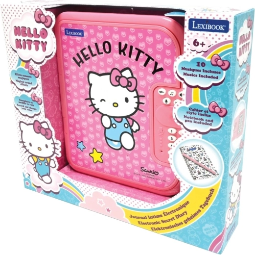Elektroniczny sekretny pamiętnik Lexibook Hello Kitty
