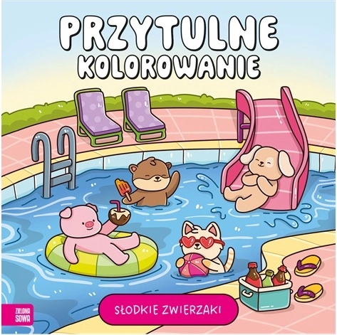 Przytulne kolorowanie: Urocze zwierzątka