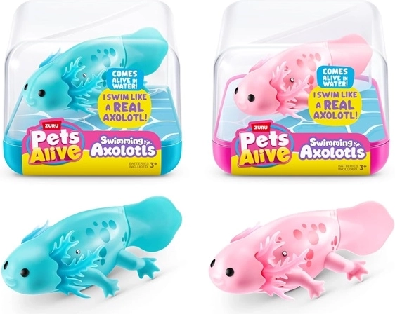 ZURU Pets Alive pływający aksolotl
