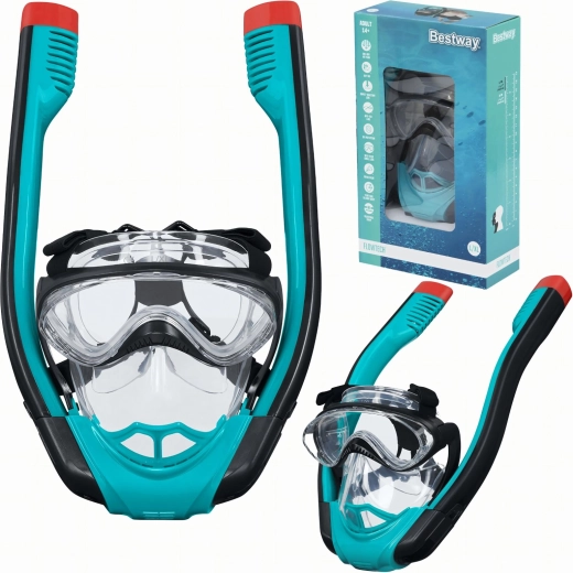 Pełnotwarzowa maska do snorkelingu Bestway L/XL