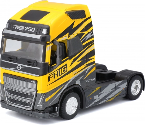 Bburago ciągnik VOLVO FH16 Globetrotter 750 XXL 1:43 żółty