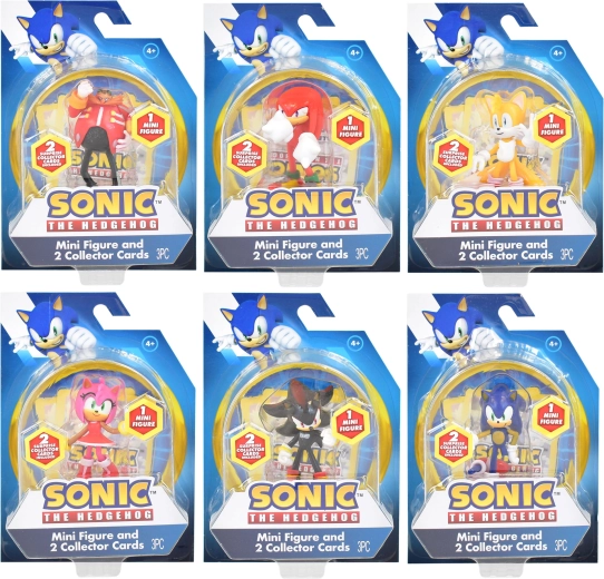 Sonic – mini figurka z 2 kartami kolekcjonerskimi