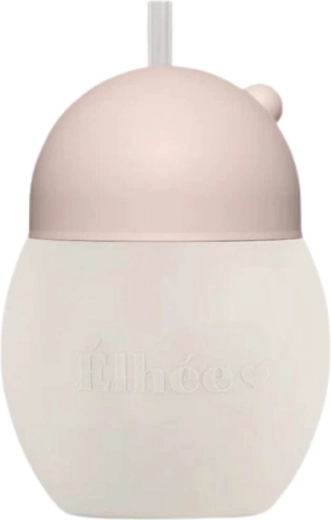 Élhée kubek treningowy ze słomką Coconut 240 ml Sand Nude - 1 szt.