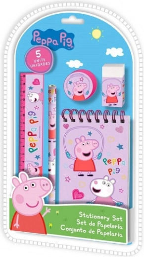 Zestaw piśmienniczy z motywem Peppa Pig