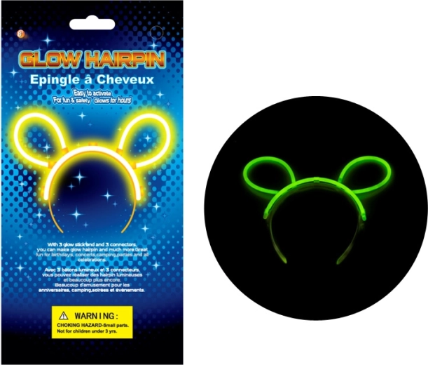 Świecąca opaska z diodami LED na imprezy i przyjęcia