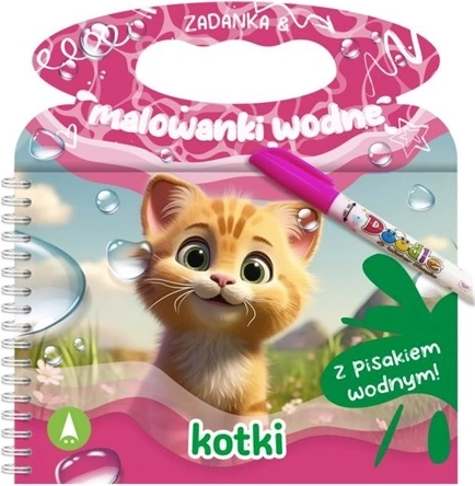 Zadanka i wodne kolorowanki Kociątka