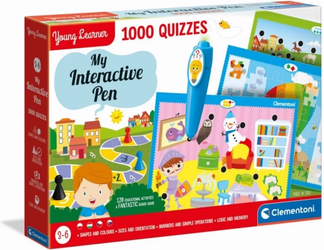 Clementoni interaktywna gra Moje interaktywne pióro