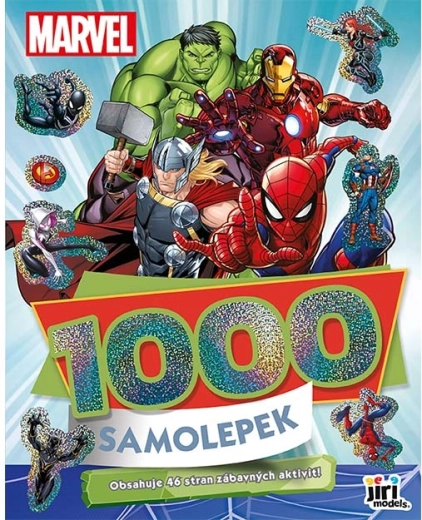 Marvel 1000 naklejek z aktywnościami