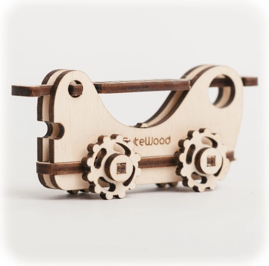 CuteWood drewniane puzzle 3D wóz strażacki