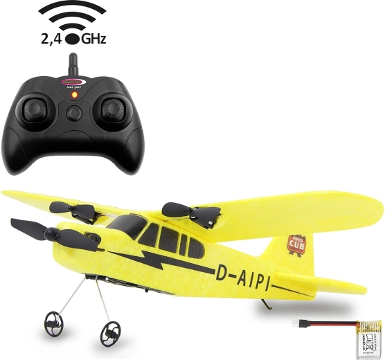 Samolot RC Jamara Piper J3-Cub 2,4 GHz z żyroskopem