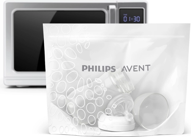 Philips Avent torebki do sterylizacji w kuchence mikrofalowej, 5 szt.