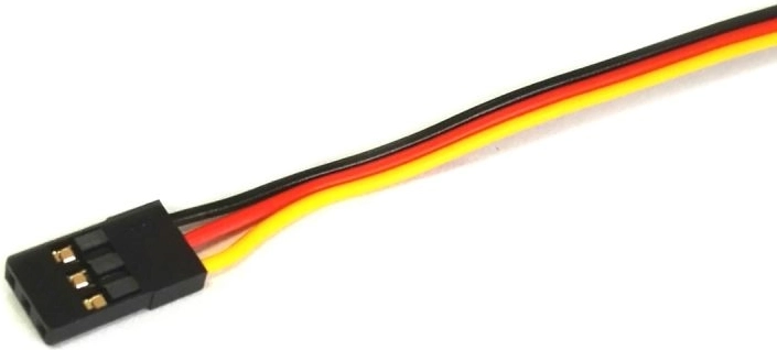 Kabel serwo z wtyczką JR 45 cm (płaski) - 1 szt.