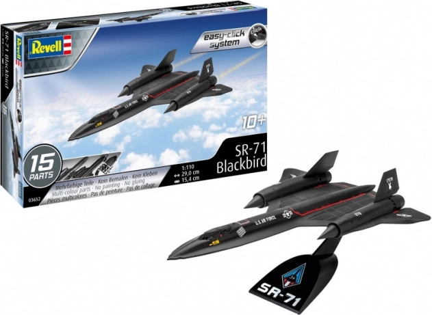 Plastikowy model SR-71 Blackbird Easy-Click 1:110