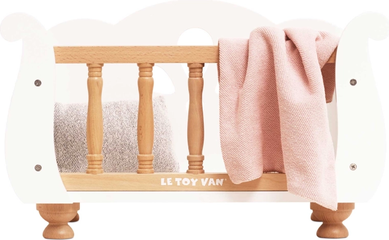 Drewniane łóżeczko dla lalek Le Toy Van