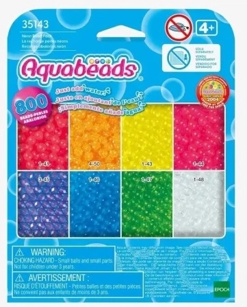 Aquabeads neonowe koraliki uzupełniające