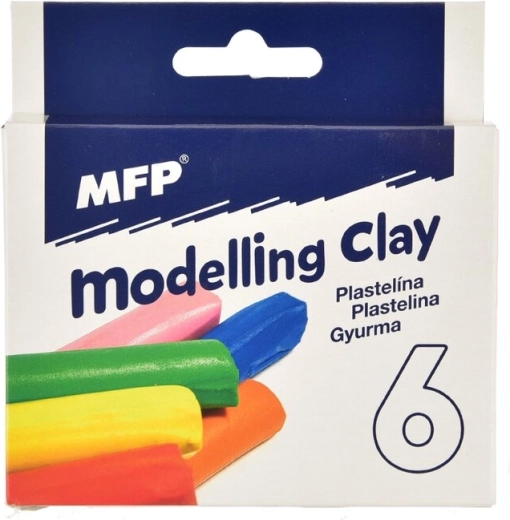Masa plastyczna 6 szt. (6×100 g)