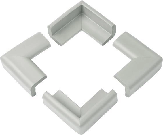 BabyOno ochraniacze narożników, 4 szt., szare