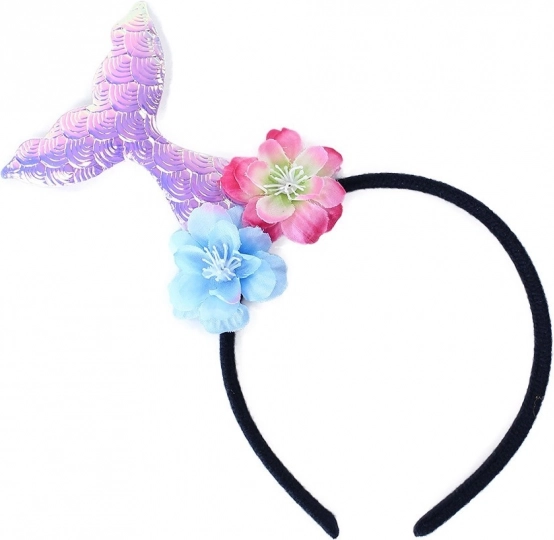 Opaska syrena – fioletowa