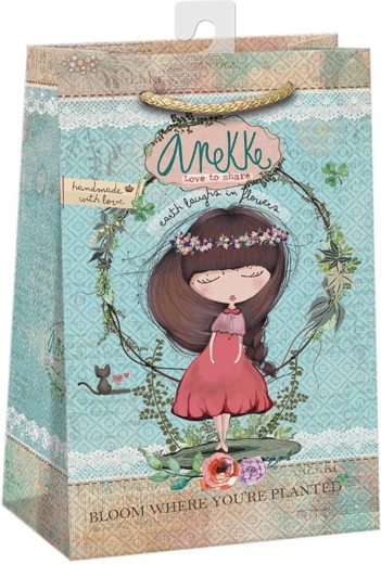 Papierowa torba prezentowa Argus Anekke 10 × 16 × 6 cm - 1 sztuka