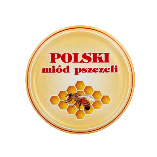 Wieczko do słoików Fi 82 z pszczołą