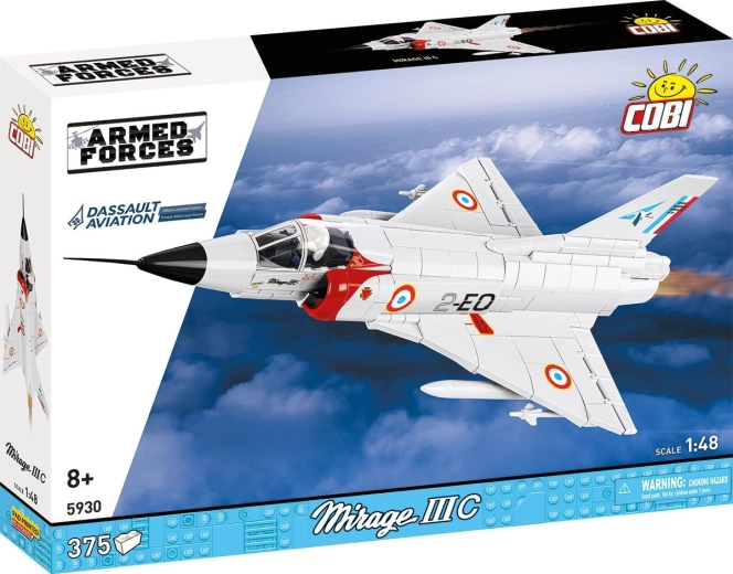 Cobi Armed Forces Mirage IIIC klocki samolotu 1:48 (375 elementów)