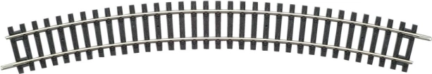 Tor łukowy PIKO H0 R3, 30°, promień 484 mm